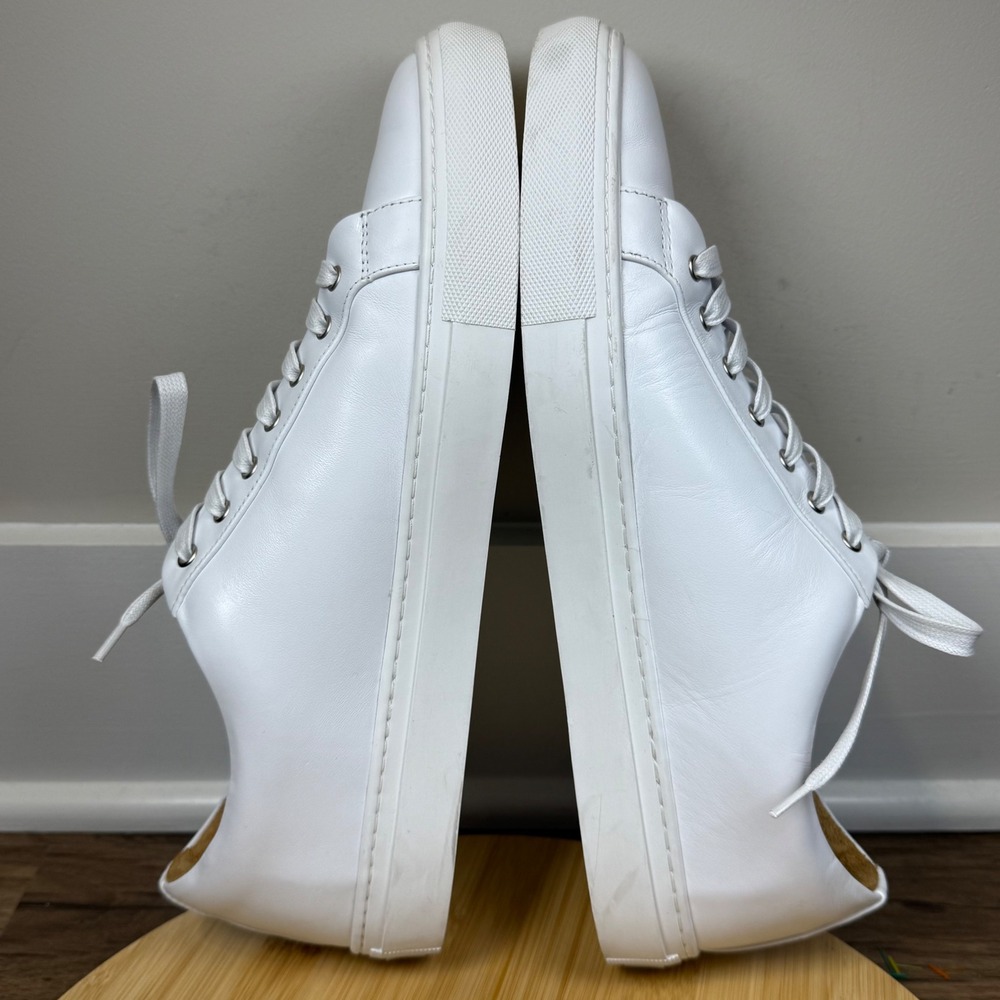 Thursday Boot Co Premier Low Top Sneakers Mens 14 White Leather Great Minimalist - Picture 5 of 9